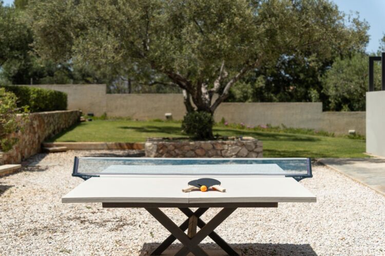Villa Stavros Luxus Ferienhaus Kreta Chania Mieten Tischtennis