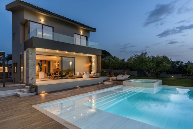 Villa Stavros Luxus Ferienhaus Kreta Chania Mieten By Night