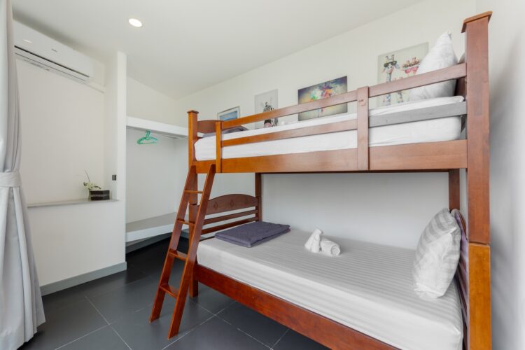 Villa Suan Kachamudee Luxuriöses Ferienhaus Koh Samui Mieten Stockbett