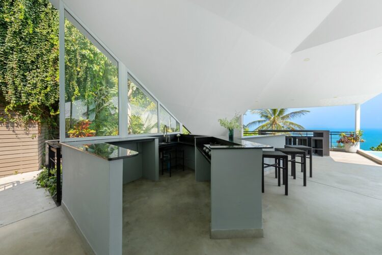 Villa Suan Kachamudee Luxus Ferienhaus Koh Samui Mieten Bar