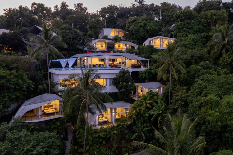 Villa Suan Kachamudee Luxus Ferienhaus Koh Samui Mieten Lage