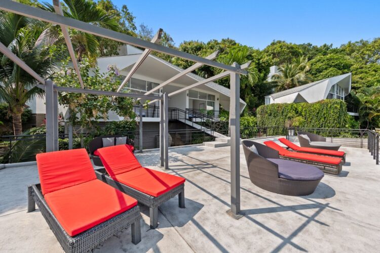 Villa Suan Kachamudee Luxus Ferienhaus Koh Samui Mieten Rooftop