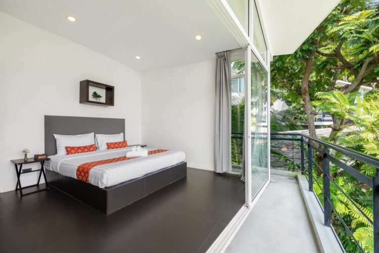 Villa Suan Kachamudee Luxus Ferienhaus Koh Samui Mieten Schlafzimmer
