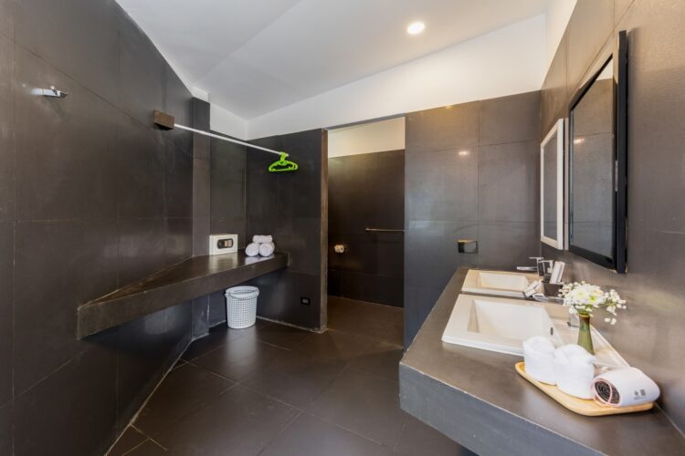 Villa Suan Kachamudee Luxus Ferienvilla Koh Samui Mieten Badezimmer