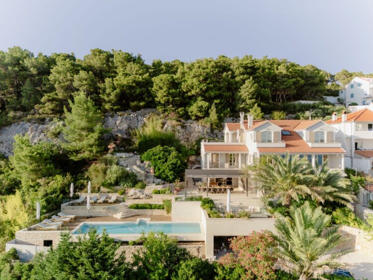 Villa Sunca Hvar Luxuriöses Ferienhaus Insel Hvar Kroatien Mieten Lage