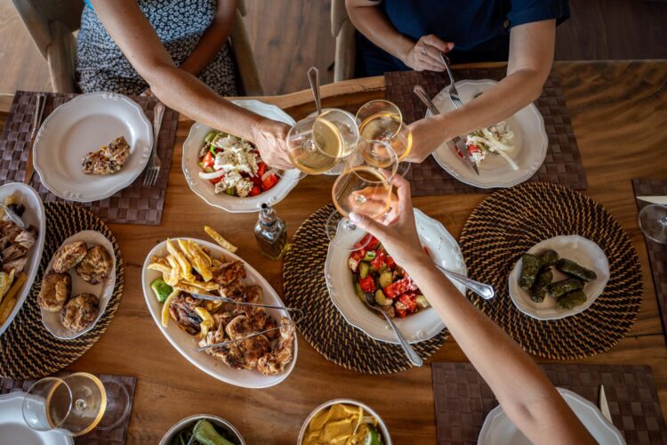 Villa Sunlight Luxus Ferienvilla Kreta Mieten Food