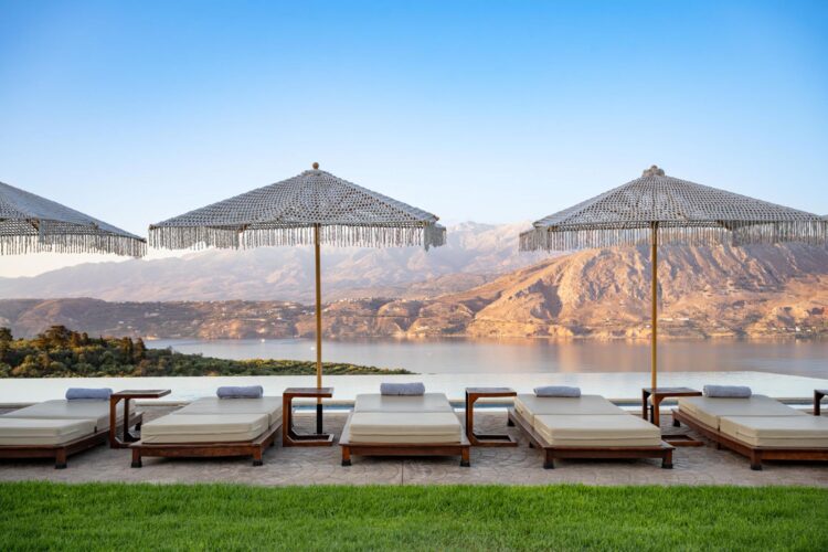 Villa Sunlight Luxus Ferienvilla Kreta Mieten Landschaft