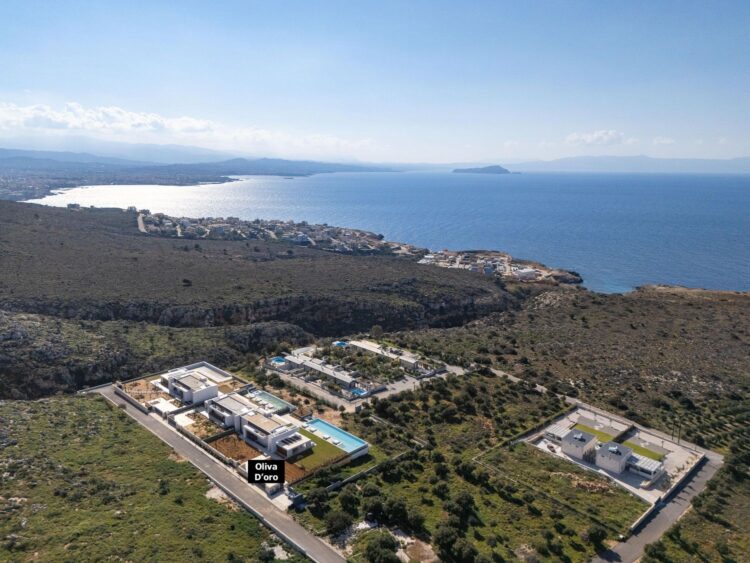 Villa Sunset Gaze Luxus Ferienhaus Kreta Mieten Lage