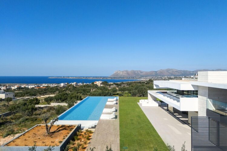 Villa Sunset Gaze Luxus Ferienhaus Kreta Mieten Meerblick