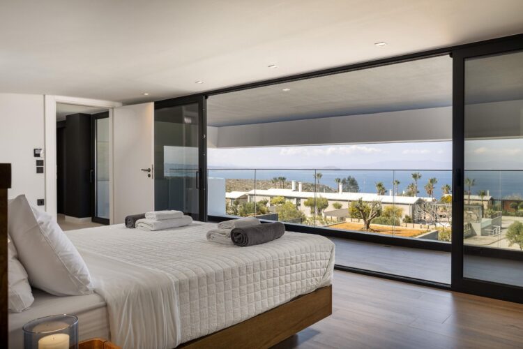 Villa Sunset Gaze Luxus Ferienhaus Kreta Mieten Schlaf