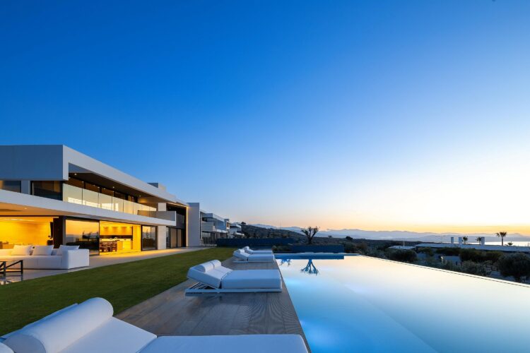 Villa Sunset Gaze Luxus Ferienhaus Kreta Mieten Sunset