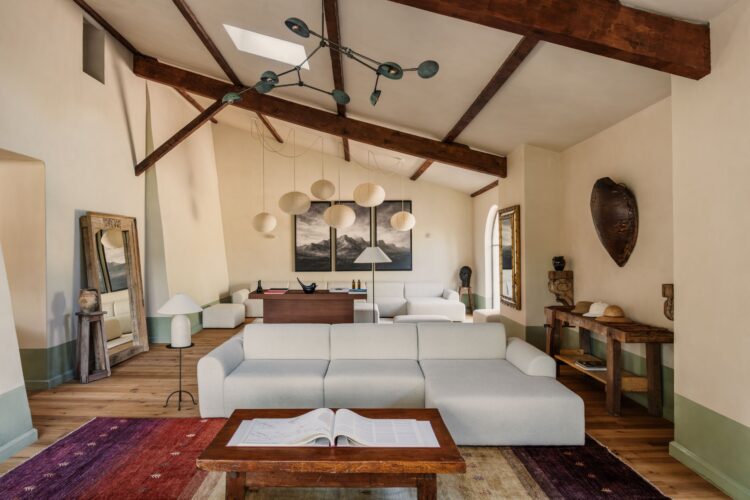 Villa Sur Auzon Luxus Fderienhaus Provence Mieten Couch