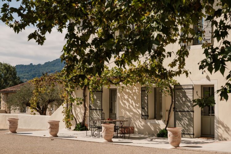 Villa Sur Auzon Luxus Fderienhaus Provence Mieten Eingang