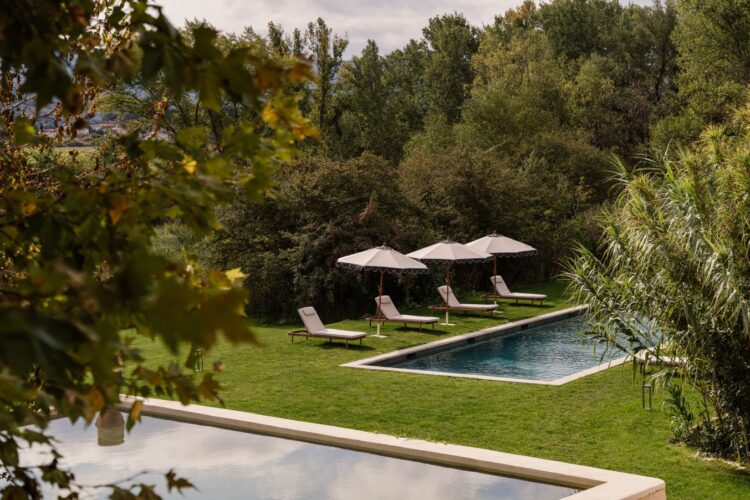 Villa Sur Auzon Luxus Fderienhaus Provence Mieten Poolbereich
