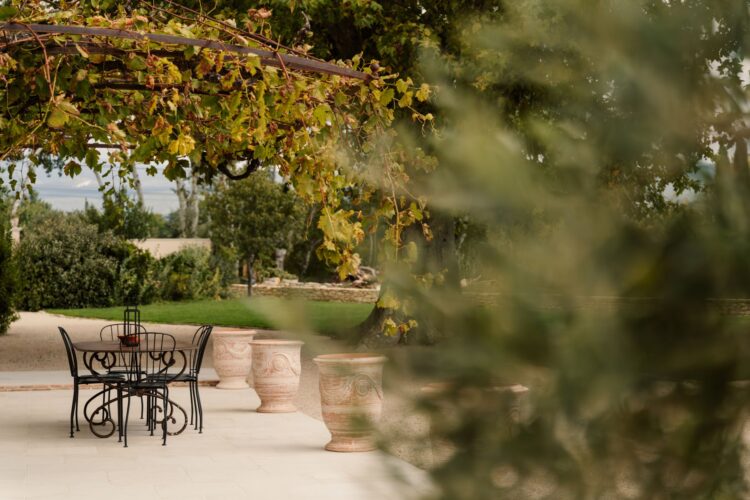 Villa Sur Auzon Luxus Fderienhaus Provence Mieten Terrasse