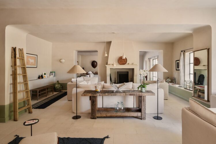 Villa Sur Auzon Luxus Fderienhaus Provence Mieten Wohnbereich