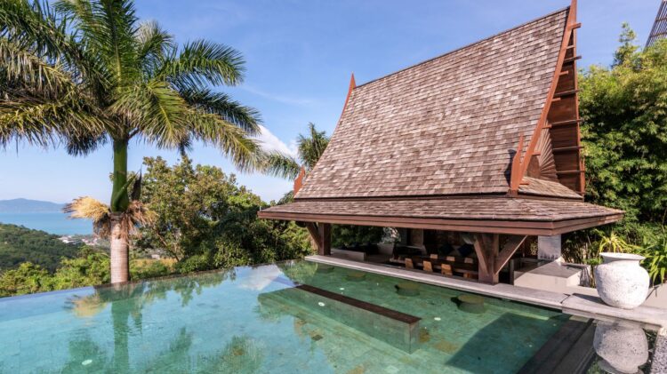 Villa Suralai Luxus Ferienhaus Koh Samui Mit Pool Mieten Sala