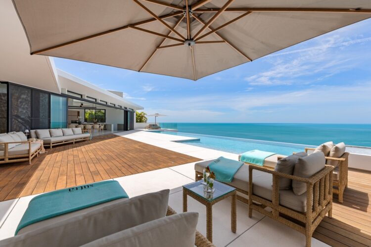 Villa Sutra Luxus Ferienhaus Koh Samui Mit Pool Mieten Poolbereich