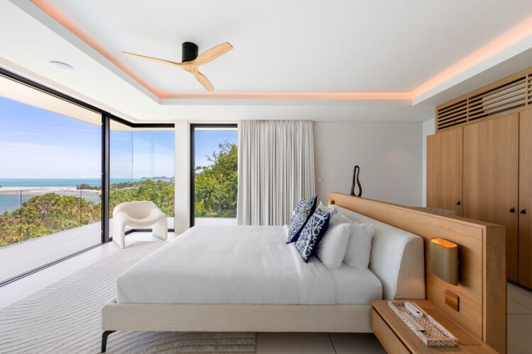 Villa Sutra Luxus Ferienhaus Koh Samui Mit Pool Mieten Schlaf