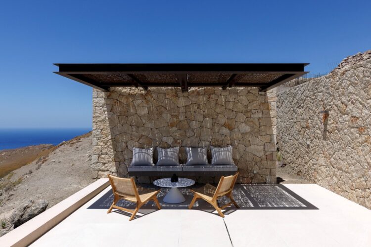 Villa Terra Luxuriöses Ferienhaus Kreta Mit Pool Mieten Lounge