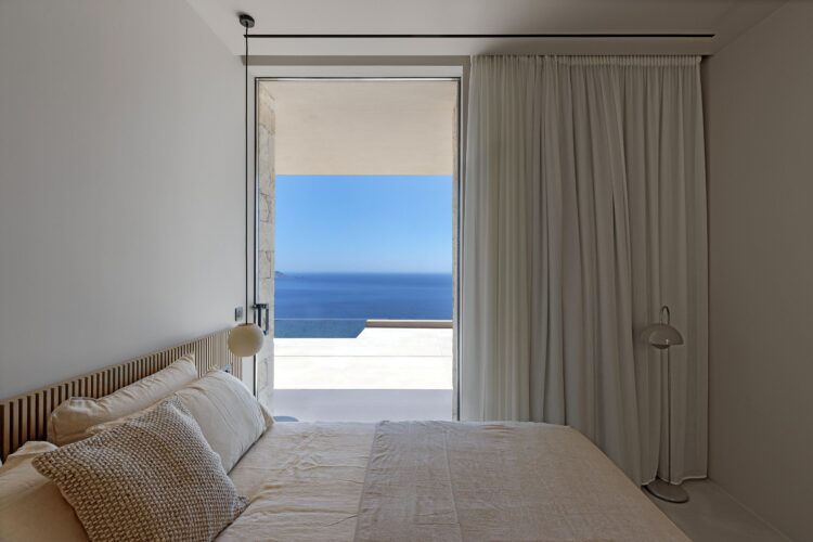 Villa Terra Luxuriöses Ferienhaus Kreta Mit Pool Mieten Schlafzimmer