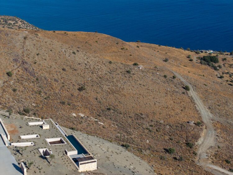 Villa Terra Luxus Ferienhaus Kreta Mit Pool Mieten Lage Am Berg