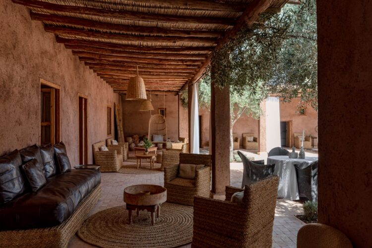 Villa Terre Au Ciel Luxus Ferienhaus Marrakesch Mieten Chill Area
