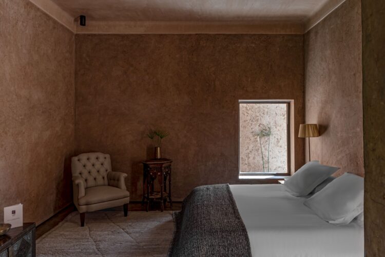 Villa Terre Au Ciel Luxus Ferienhaus Marrakesch Mieten Schlafzimmer