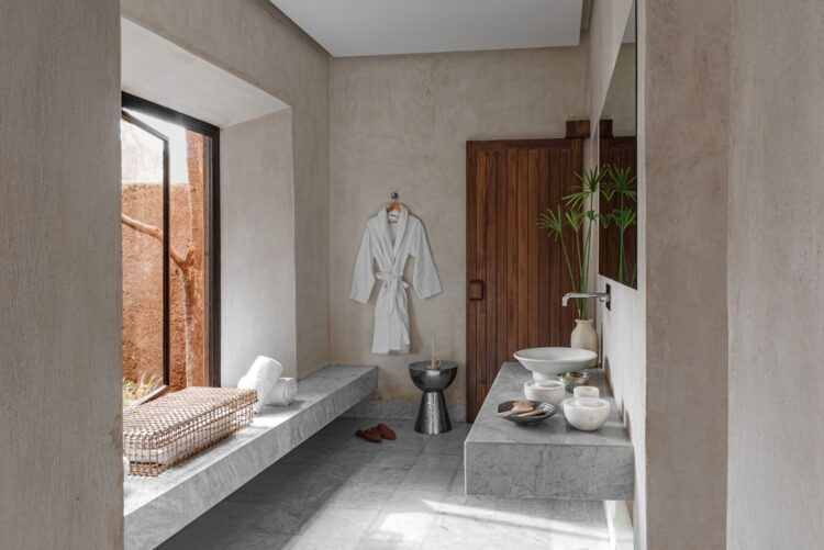 Villa Terre Au Ciel Luxus Ferienhaus Marrakesch Mieten Wellness