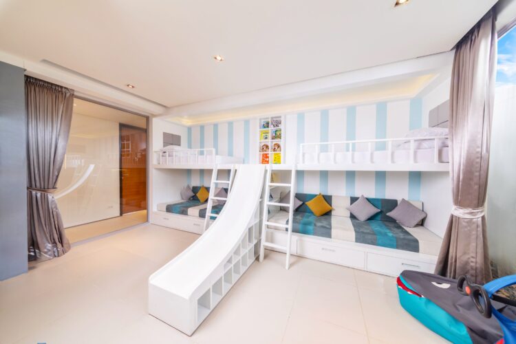 Villa Tievoli Luxus Ferienhaus Phuket Am Strand Mieten Kinderzimmer