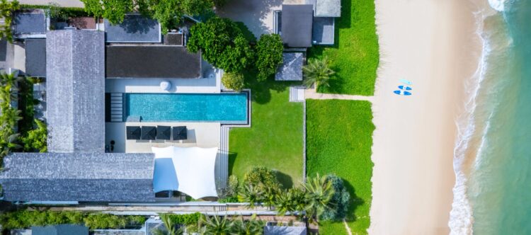 Villa Tievoli Luxus Ferienhaus Phuket Am Strand Mieten Lage