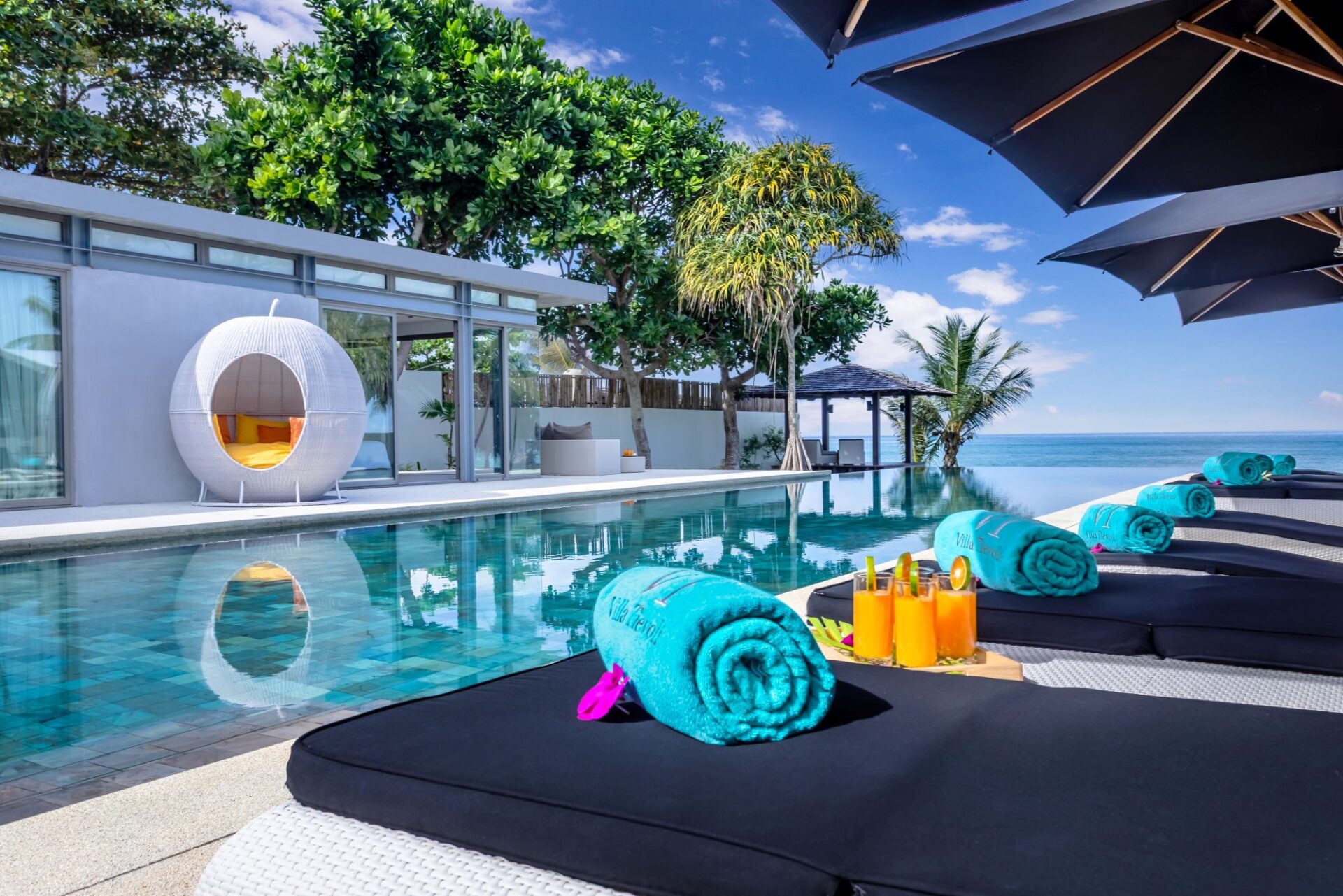 Villa Tievoli Luxus Ferienhaus Phuket Am Strand Mieten Pool