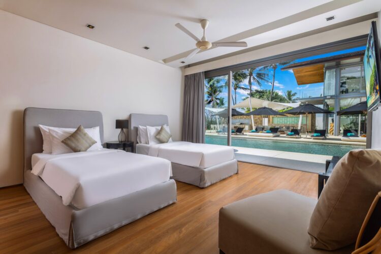 Villa Tievoli Luxus Ferienhaus Phuket Am Strand Mieten Twin