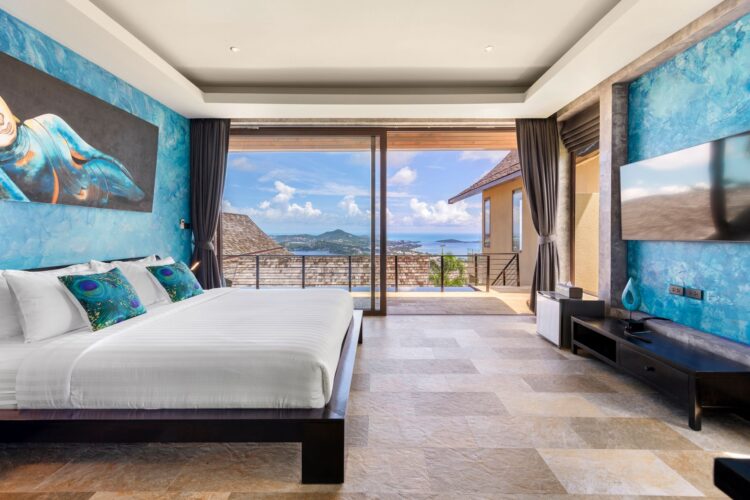 Villa Tiga Luxus Ferienhaus Koh Samui Mit Pool Mieten Schlafen