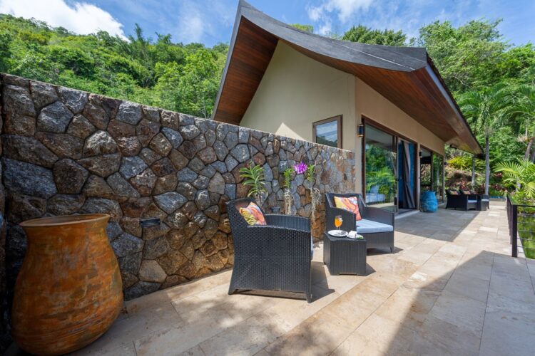 Villa Tiga Luxus Ferienhaus Koh Samui Mit Pool Mieten Terrasse