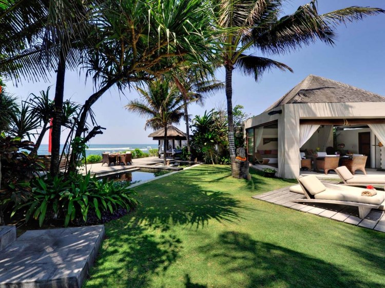 Villa Tinggal Bali Garten Dusche