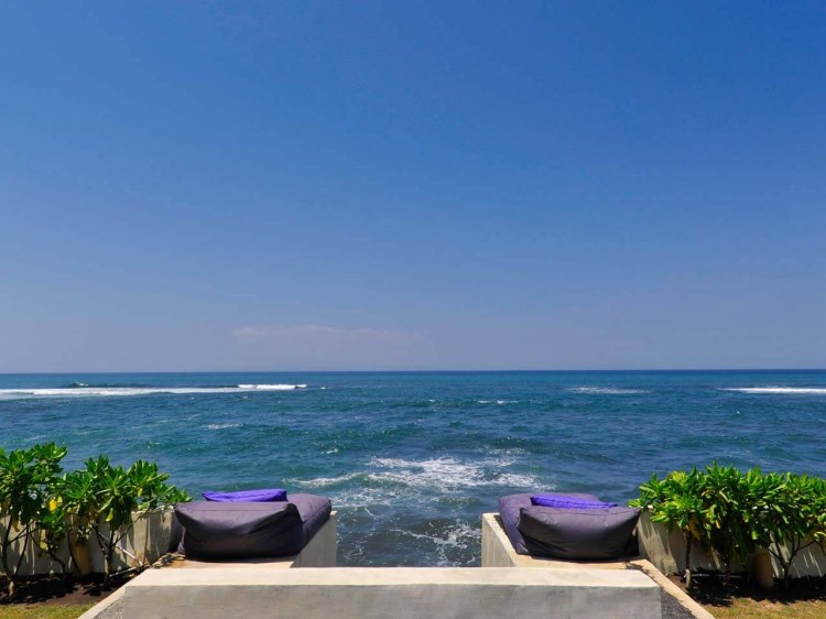 Villa Tinggal Bali Garten Lounge Bags Meer