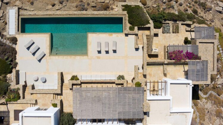 Villa Tinos Luxus Ferienhaus Mykonos Mit Pool Mieten T Pool