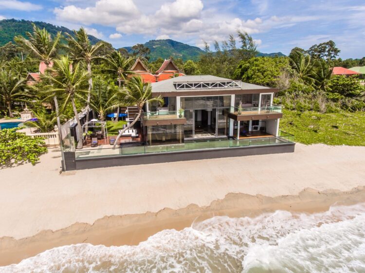 Villa U Luxus Ferienvilla Koh Samui Am Strand Mieten Lage Am Strand
