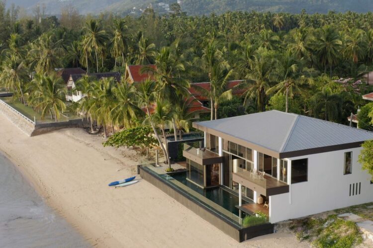 Villa U Luxus Ferienvilla Koh Samui Am Strand Mieten Strand