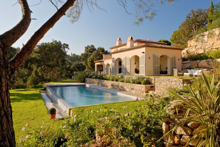 Villa Valmer Luxus Ferienhaus Cote D Azur Mieten Abendsonne