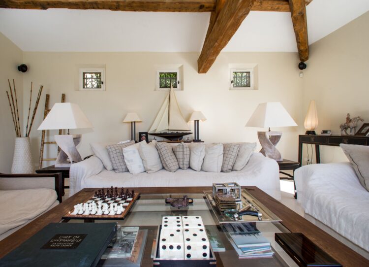 Villa Valmer Luxus Ferienhaus Cote D Azur Mieten Couch