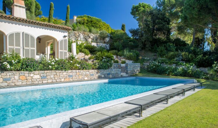 Villa Valmer Luxus Ferienhaus Cote D Azur Mieten Garten