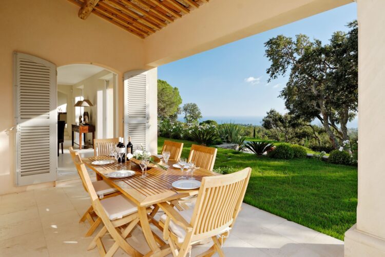 Villa Valmer Luxus Ferienhaus Cote D Azur Mieten Terrasse