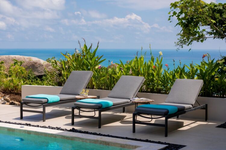 Villa Vida Luxus Ferienhuas Koh Samui Mit Pool Mieten Meerblick