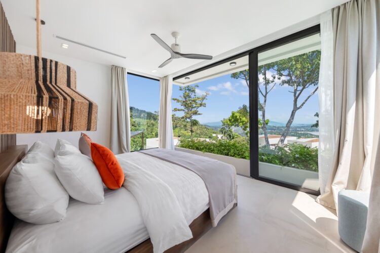 Villa Vida Luxus Ferienhuas Koh Samui Mit Pool Mieten Schlaf