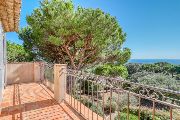 Villa View De Mer Luxus Ferienhaus Cite D Azur Mieten Balkon