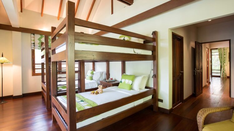 Villa Waimaree Luxus Ferienhaus Koh Samui Am Strand Mieten Kinderzimmer