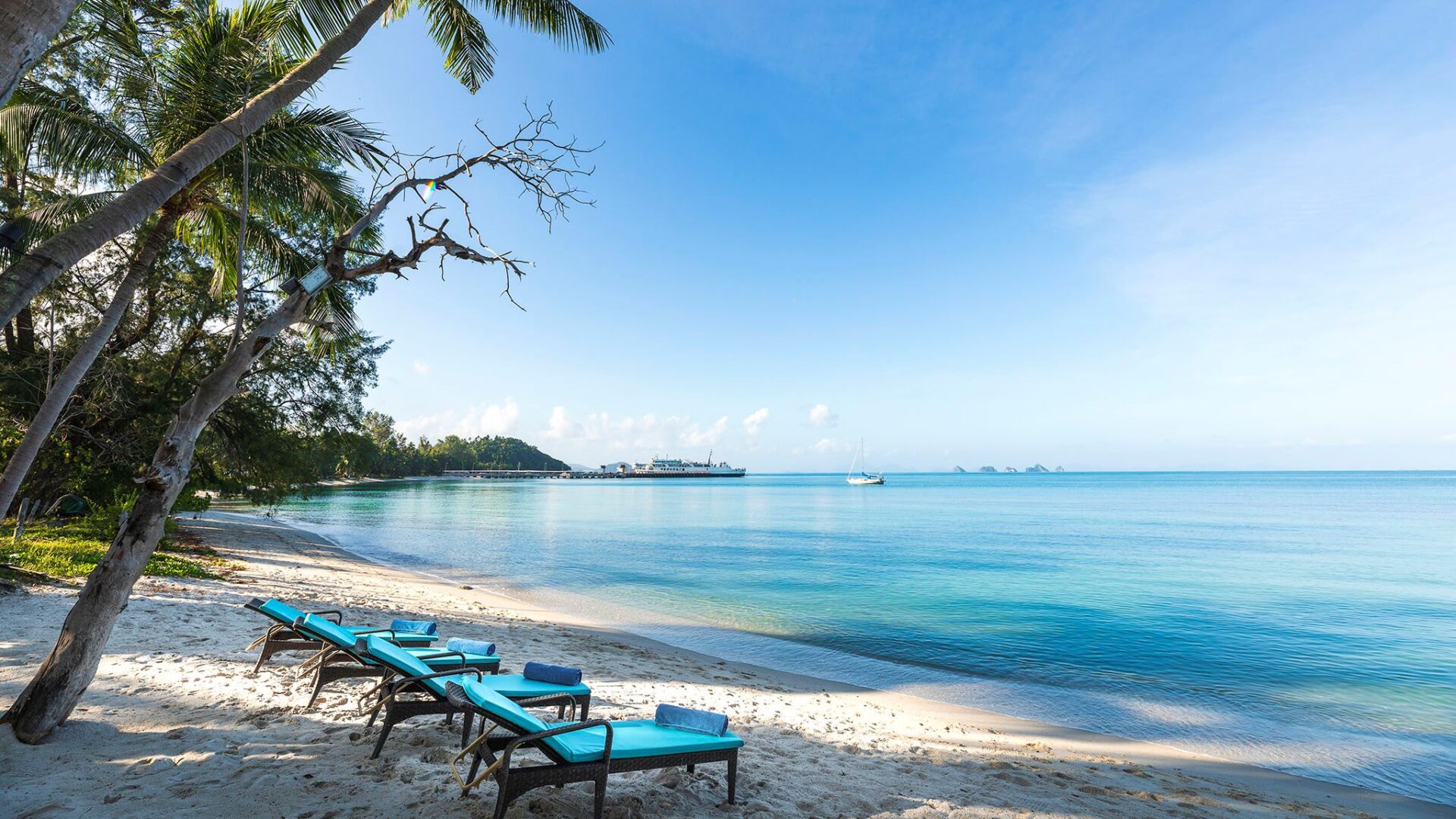 Villa Waimaree Luxus Ferienhaus Koh Samui Am Strand Mieten Strand