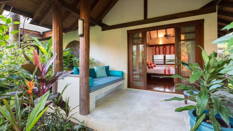 Villa Waimaree Luxus Ferienhaus Koh Samui Am Strand Mieten Terrasse